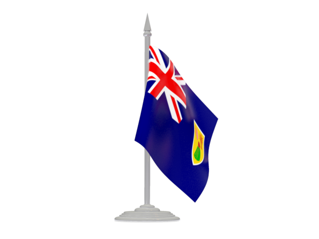 Flag with flagpole. Download flag icon of Turks and Caicos Islands at PNG format