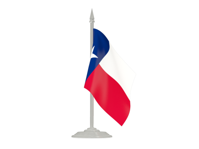 Флаг с флагштоком. Загрузить иконку флага штата Техас