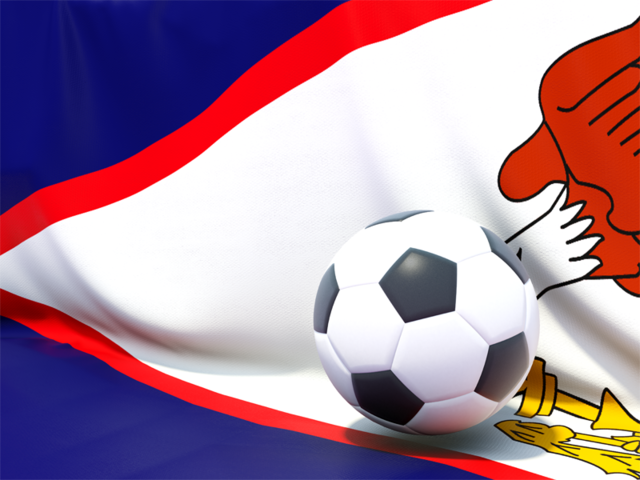 Flag with football in front of it. Download flag icon of American Samoa at PNG format