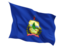 Flag of state of Vermont. Fluttering flag. Download icon