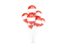 Austria. Flying balloons. Download icon.