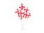 England. Flying balloons. Download icon.