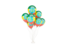 Ethiopia. Flying balloons. Download icon.