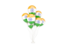 India. Flying balloons. Download icon.