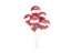 Latvia. Flying balloons. Download icon.