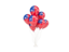 Samoa. Flying balloons. Download icon.