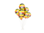 Uganda. Flying balloons. Download icon.