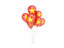 Vietnam. Flying balloons. Download icon.