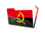 Angola. Folder icon. Download icon.