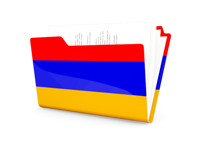 Иконка-папка. Скачать флаг. Армения