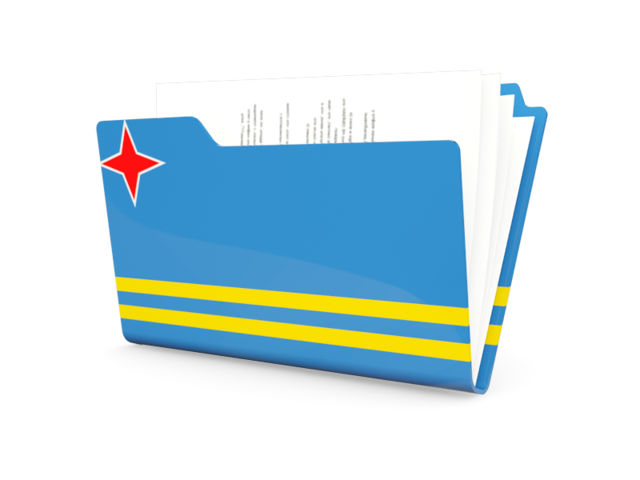 Folder icon. Download flag icon of Aruba at PNG format