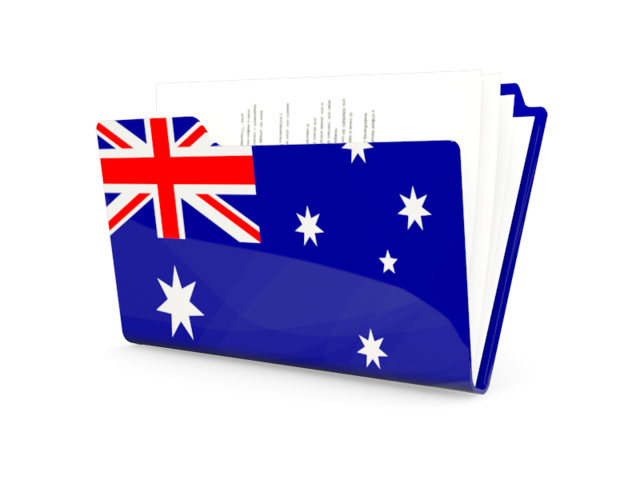 Folder icon. Download flag icon of Australia at PNG format