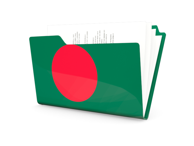Иконка-папка. Скачать флаг. Бангладеш