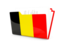 Belgium. Folder icon. Download icon.