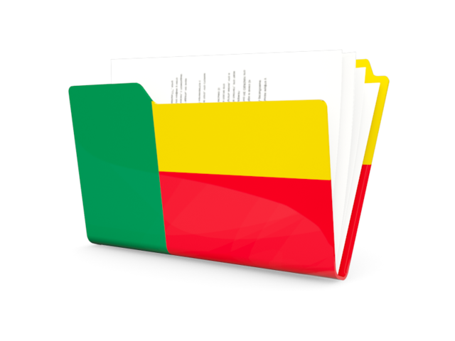 Folder icon. Download flag icon of Benin at PNG format