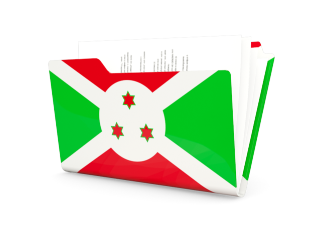 Folder icon. Download flag icon of Burundi at PNG format