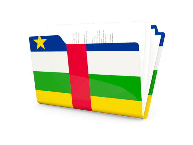 Folder icon. Download flag icon of Central African Republic at PNG format