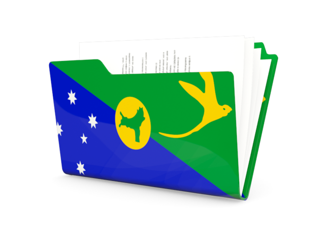 Folder icon. Download flag icon of Christmas Island at PNG format