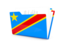 Демократическая Республика Конго. Иконка-папка. Скачать иконку.