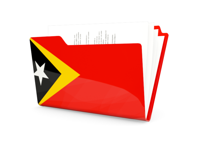 Folder icon. Download flag icon of East Timor at PNG format
