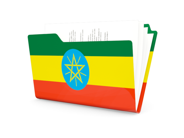 Folder icon. Download flag icon of Ethiopia at PNG format