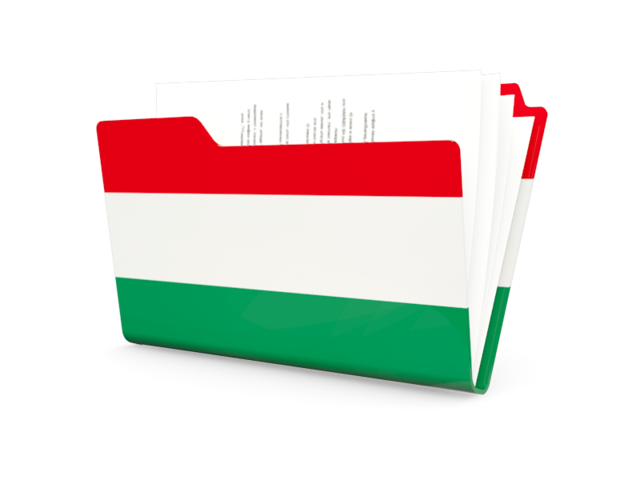 Folder icon. Download flag icon of Hungary at PNG format