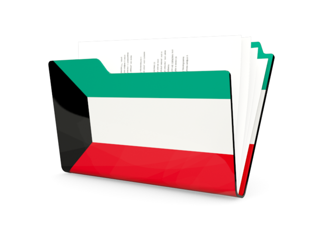 Folder icon. Download flag icon of Kuwait at PNG format