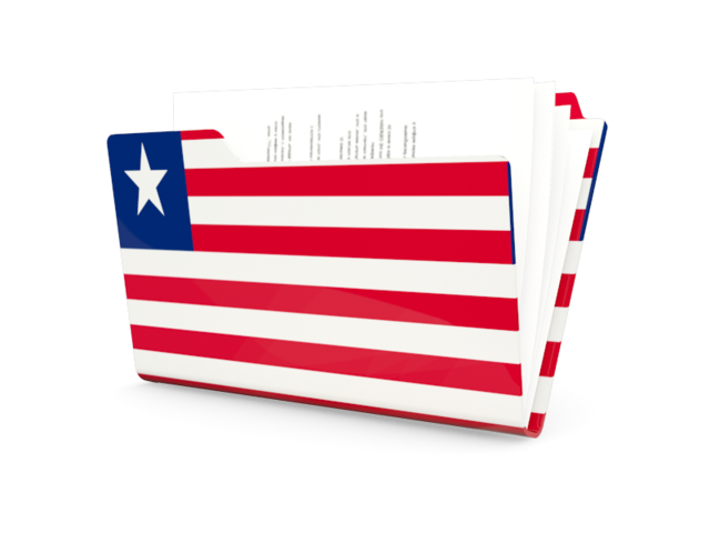 Folder icon. Download flag icon of Liberia at PNG format