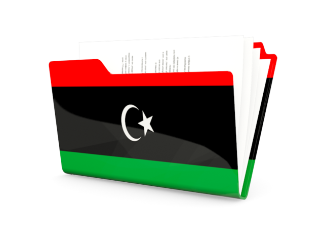 Folder icon. Download flag icon of Libya at PNG format