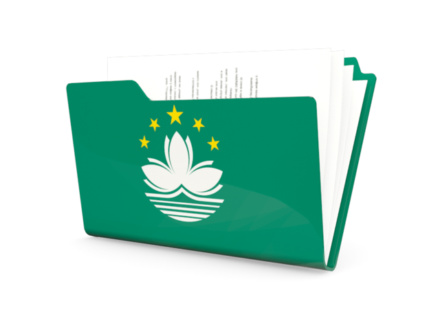 Folder icon. Download flag icon of Macao at PNG format