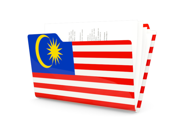 Иконка-папка. Скачать флаг. Малайзия