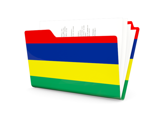 Folder icon. Download flag icon of Mauritius at PNG format
