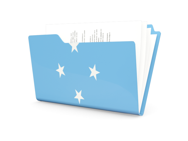 Folder icon. Download flag icon of Micronesia at PNG format