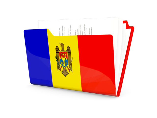 Иконка-папка. Скачать флаг. Молдавия