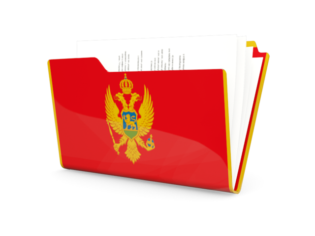 Folder icon. Download flag icon of Montenegro at PNG format