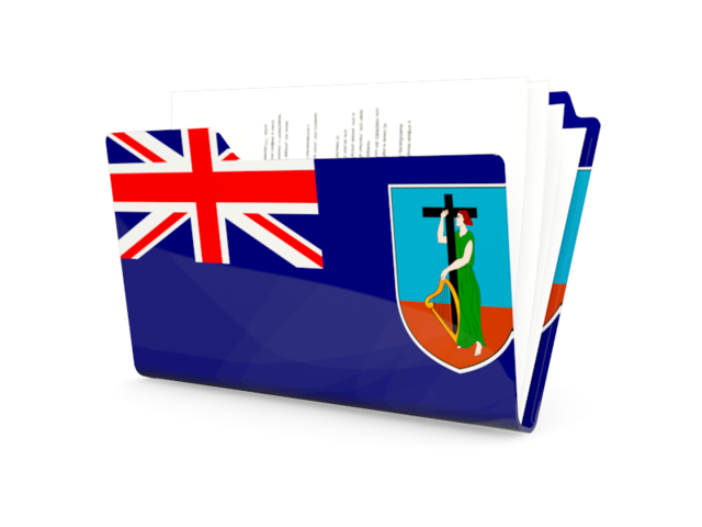 Folder icon. Download flag icon of Montserrat at PNG format