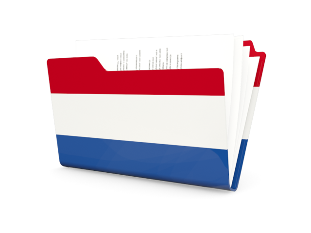 Иконка-папка. Скачать флаг. Нидерланды