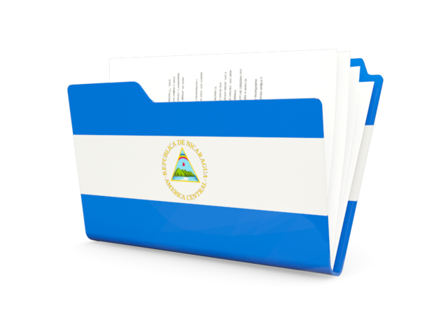 Folder icon. Download flag icon of Nicaragua at PNG format