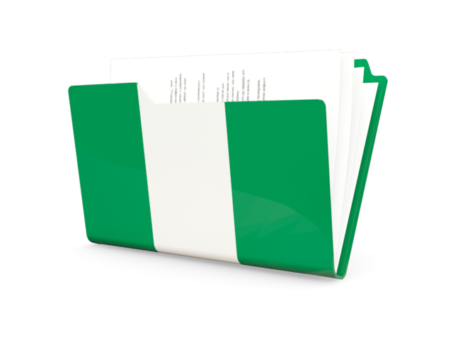 Folder icon. Download flag icon of Nigeria at PNG format
