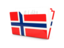 Norway. Folder icon. Download icon.