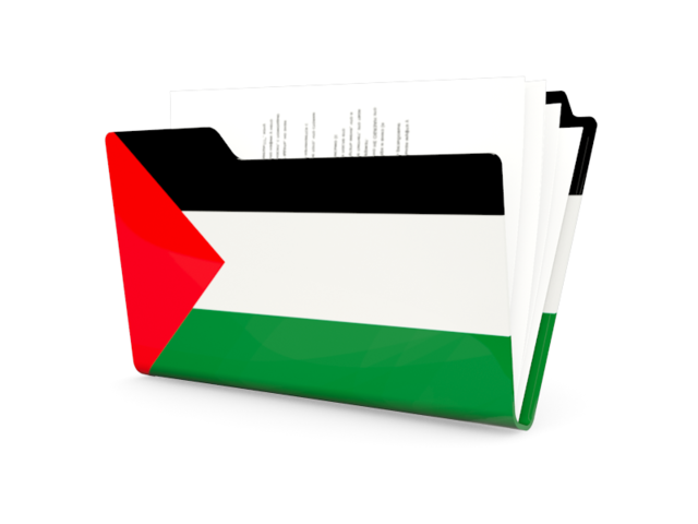Иконка-папка. Скачать флаг. Палестинские территории