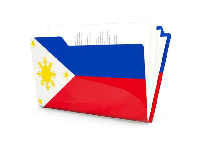 Иконка-папка. Скачать флаг. Филиппины