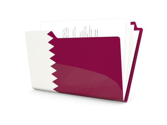 Folder icon. Download flag icon of Qatar at PNG format