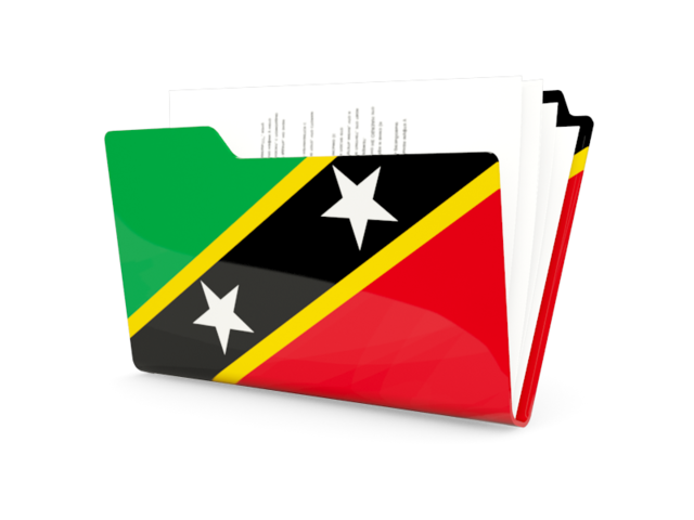 Folder icon. Download flag icon of Saint Kitts and Nevis at PNG format
