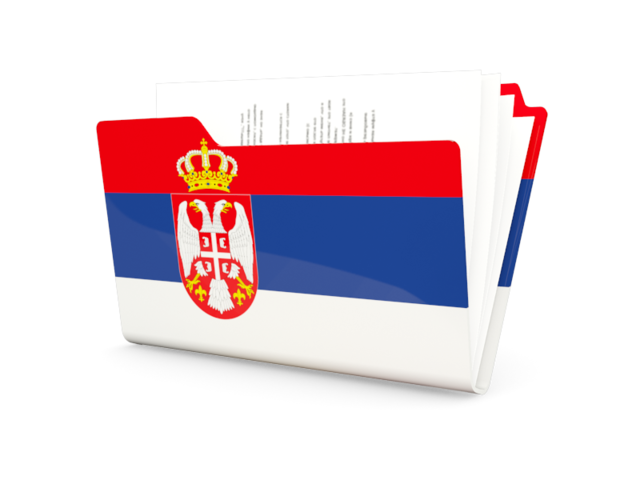 Folder icon. Download flag icon of Serbia at PNG format