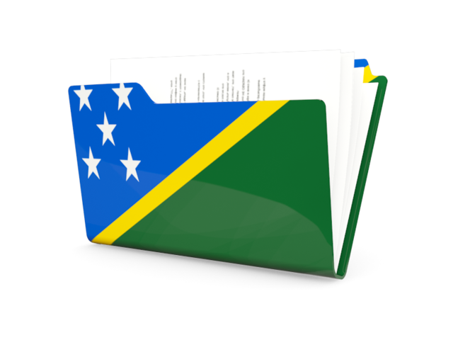 Иконка-папка. Скачать флаг. Соломоновы Острова