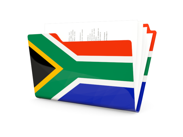 Иконка-папка. Скачать флаг. ЮАР