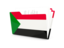 Sudan. Folder icon. Download icon.