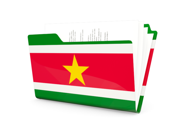 Folder icon. Download flag icon of Suriname at PNG format