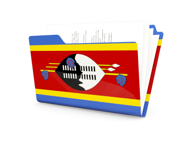 Folder icon. Download flag icon of Swaziland at PNG format